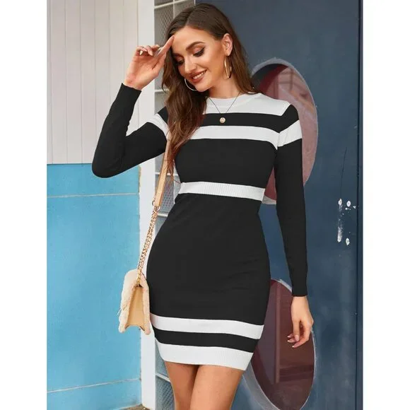 knit swing dress with pockets Swing Pocket Dress, Adriatic / M
